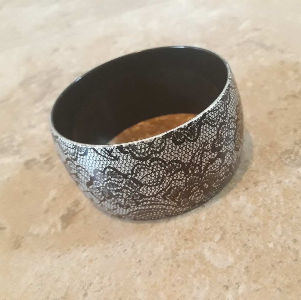 Lace Print Bangle